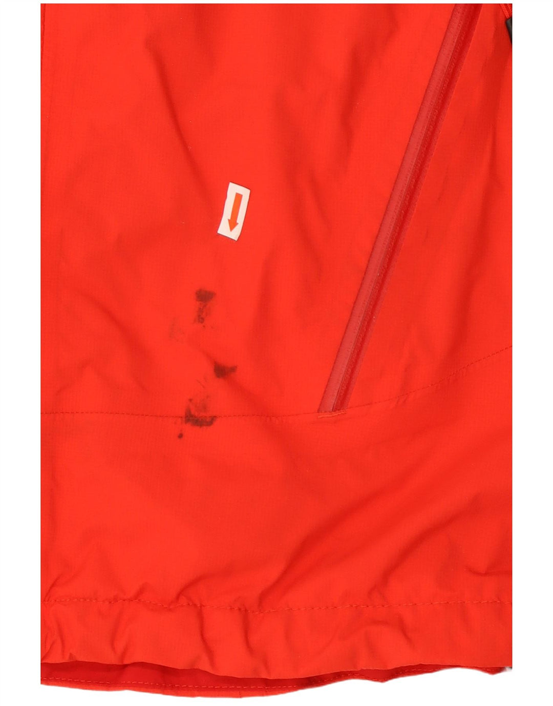 BERGHAUS Damen Gore-Tex Regenjacke mit Kapuze UK 14 Large Rot Polyamid