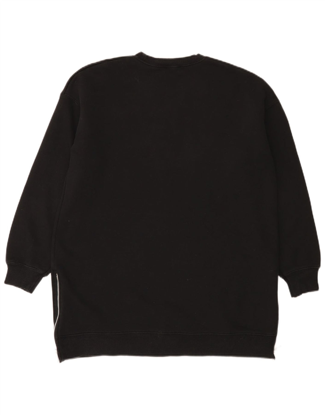 MINT VELVET Damen Sweatshirt Pullover UK 14 Mittelschwarze Baumwolle