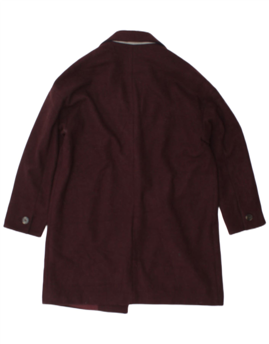 Topshop Damenmantel UK 12 Medium Burgund Polyester