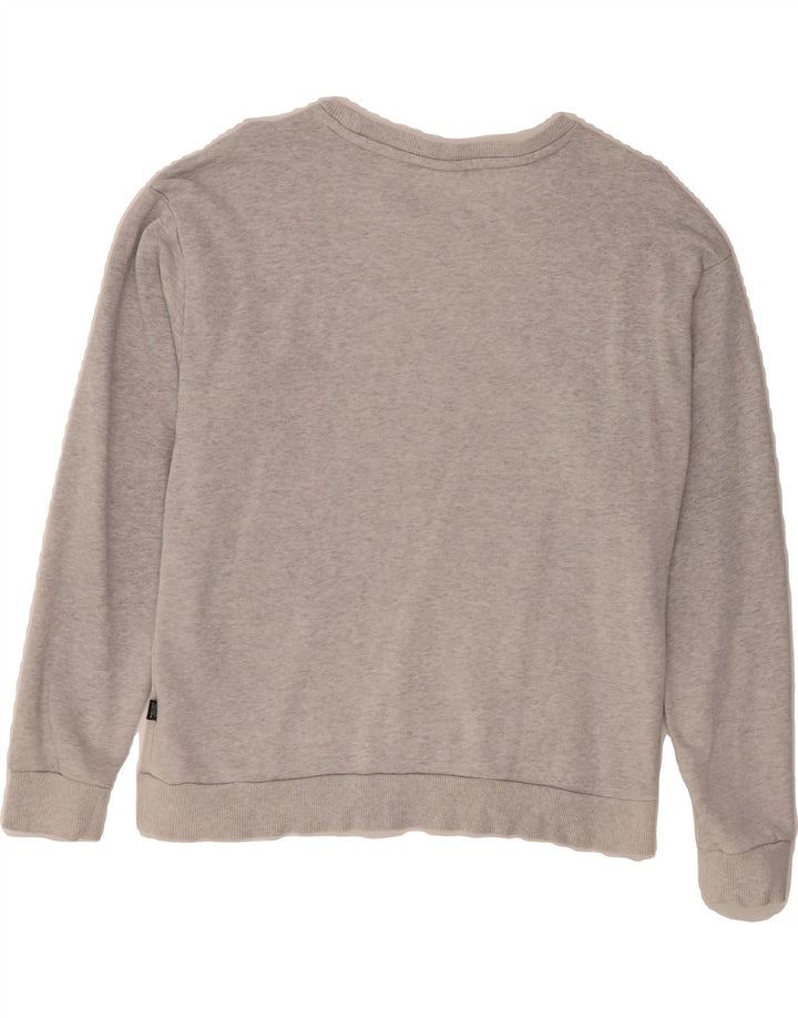 PUMA Mens Graphic Sweatshirt Jumper Small Grey Cotton Vintage Puma and Second-Hand Puma from Messina Hembry 