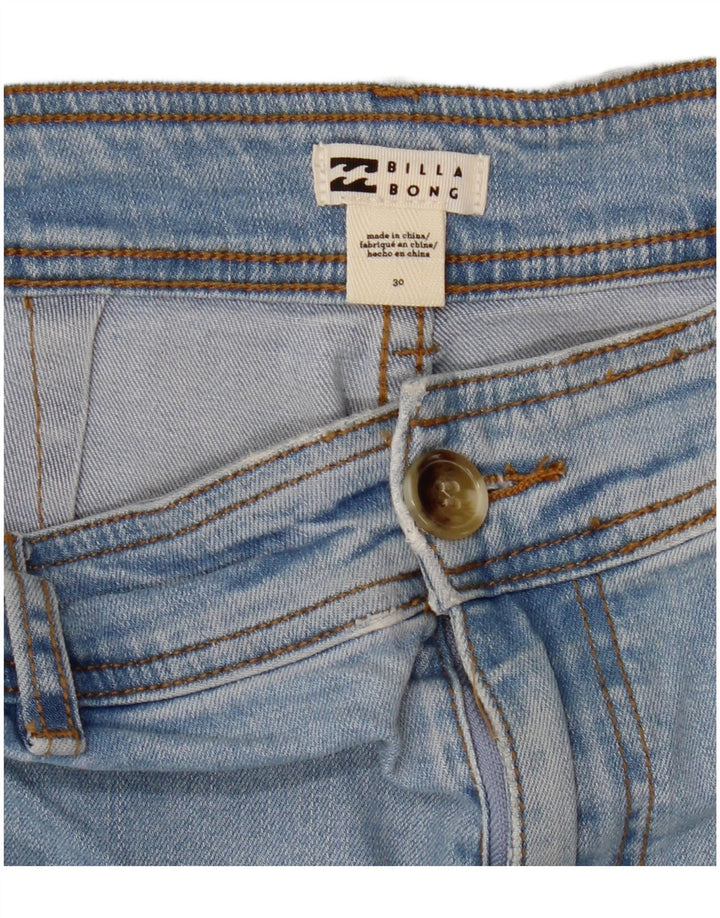 BILLABONG Damen-Jeans mit hoher Taille und weitem Bein, W30, L27, Blau