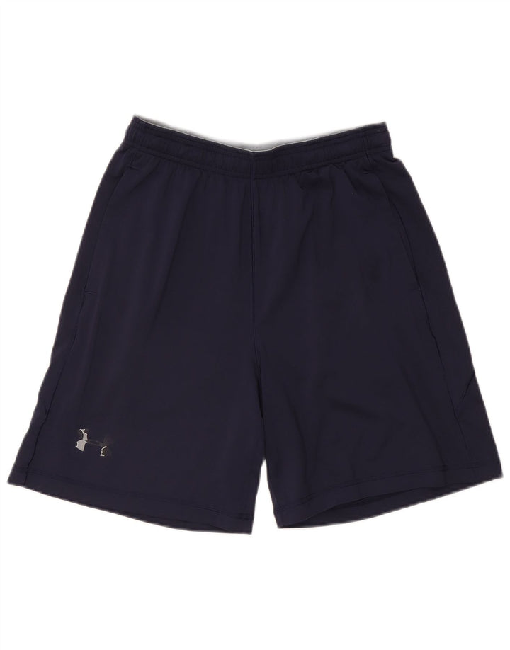 Under Armour Herren Heat Gear Sportshorts Medium Marineblau Polyester