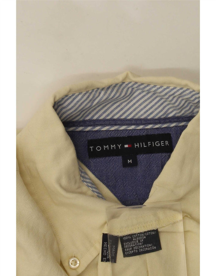 Tommy Hilfiger Herrenhemd mittelgelbe Baumwolle