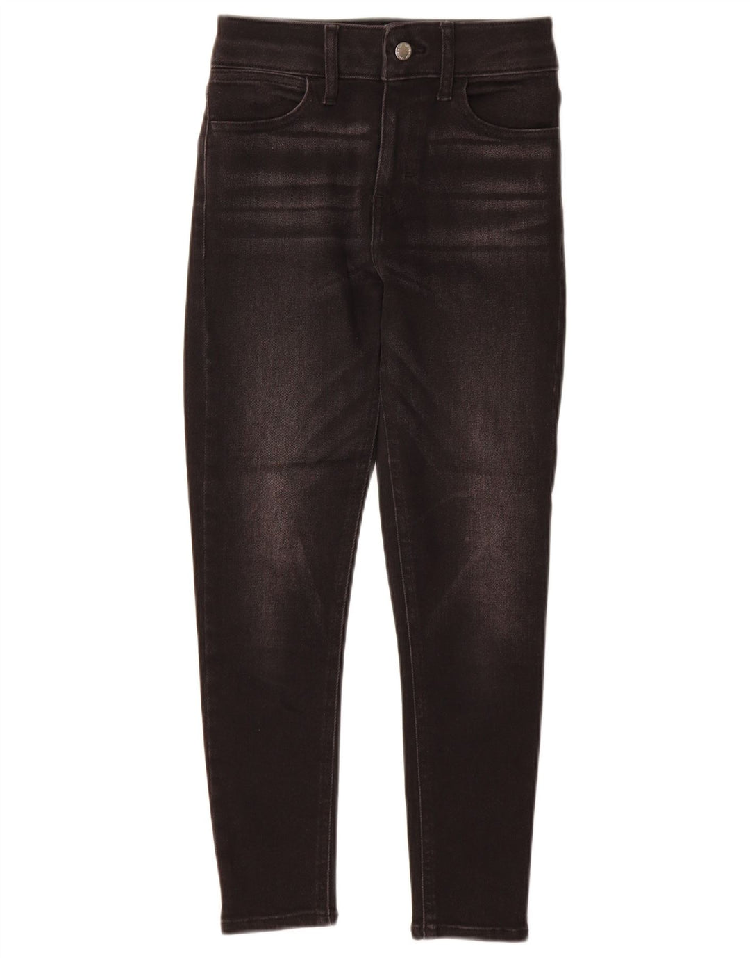 Topshop Damen Skinny Jeans W26 L25 Schwarz