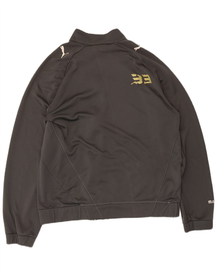 Puma Herren Graphic Trainingsanzug Top Jacke XL Grau Polyester