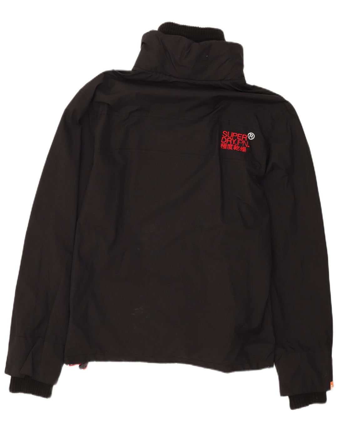 Superdry Herren Windcheater Windjacke UK 44 2XL Schwarz Nylon
