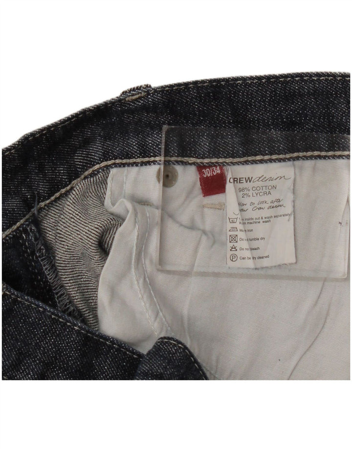 Crew Clothing Damen Bootcut-Jeans W30 L34 Marineblaue Baumwolle