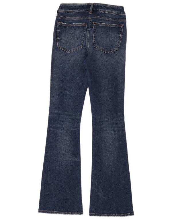 Diesel Damen Schlagjeans W26 L32 Blaue Baumwolle