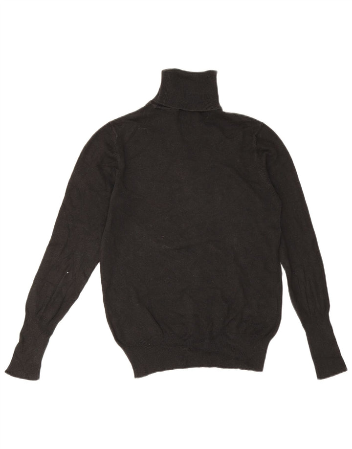 Rollkragenpullover für Damen von Zara, Gr. 14, Schwarz