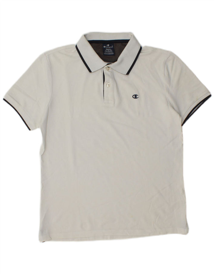 Champion Herren-Poloshirt, Größe S, Weiß