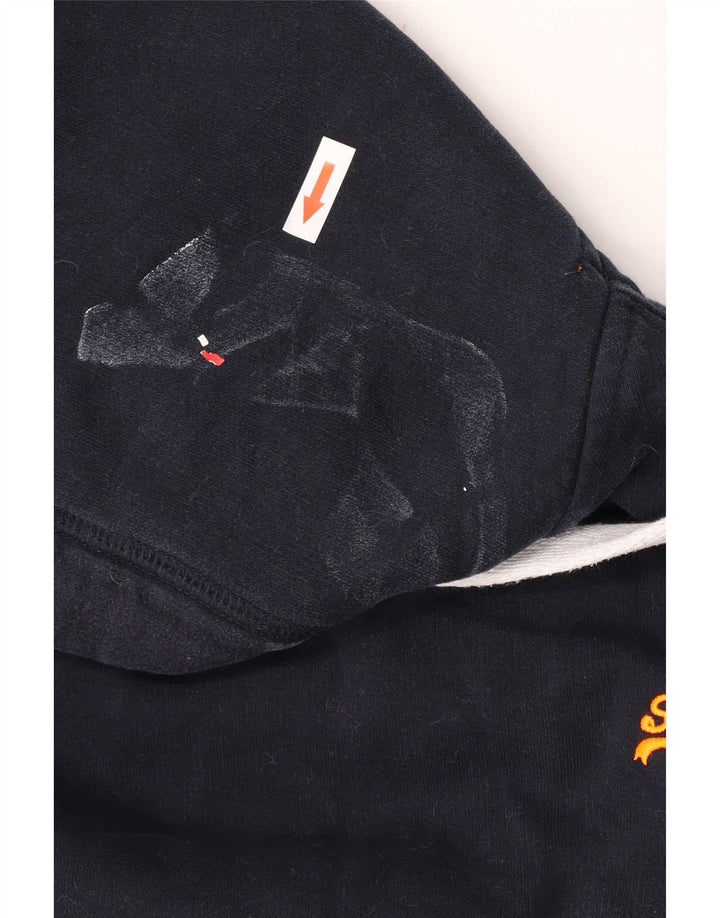 Superdry Herren Kapuzenpullover, Größe L, Marineblau