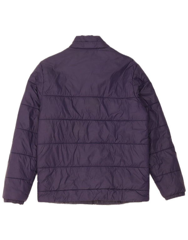 Puma Mädchen wattierte Jacke 13-14 Jahre Lila Polyester