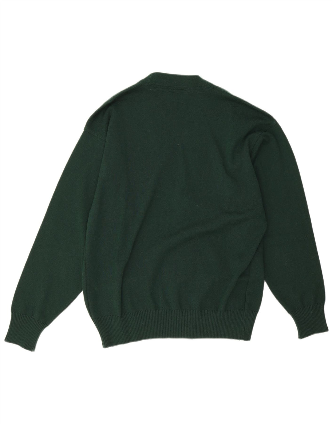 Paul & Shark Herren Yachting Cardigan Pullover Mittelgrüne Wolle