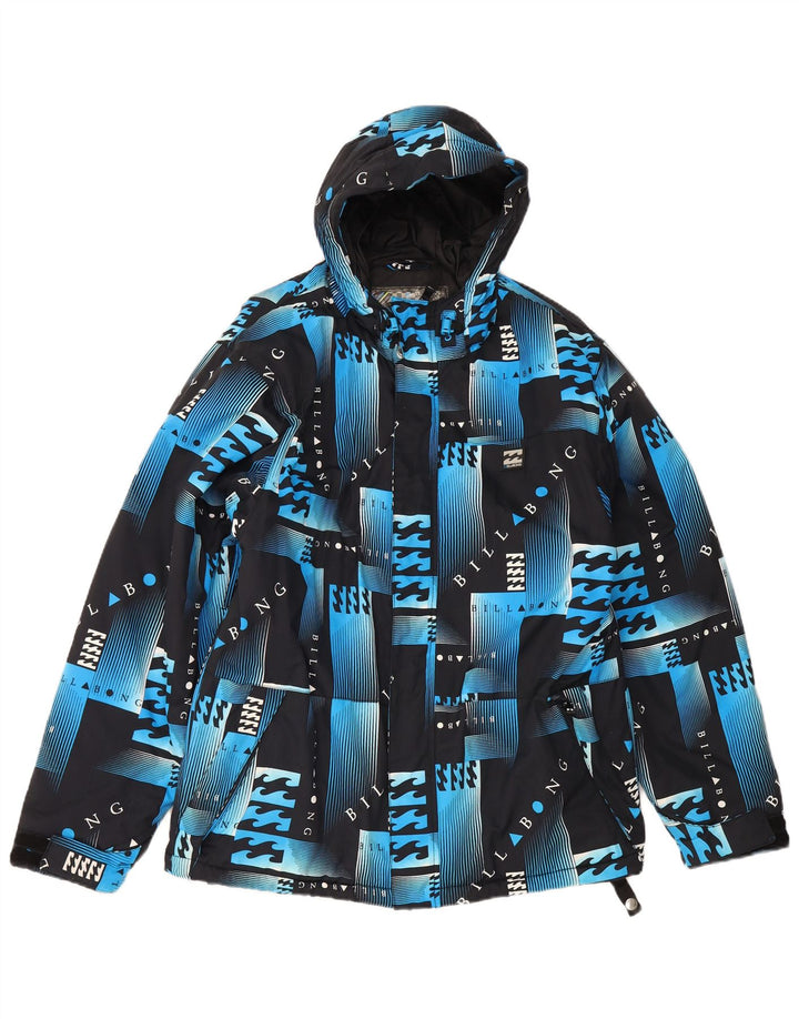 Billabong Herren Graphic Windjacke UK 38 Mittelblau Geometrisch