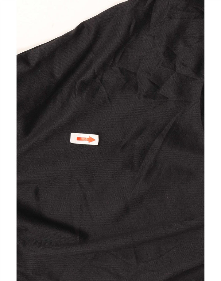 Adidas Herren Grafik-T-Shirt-Oberteil Mittelschwarzes Colourblock-Polyester