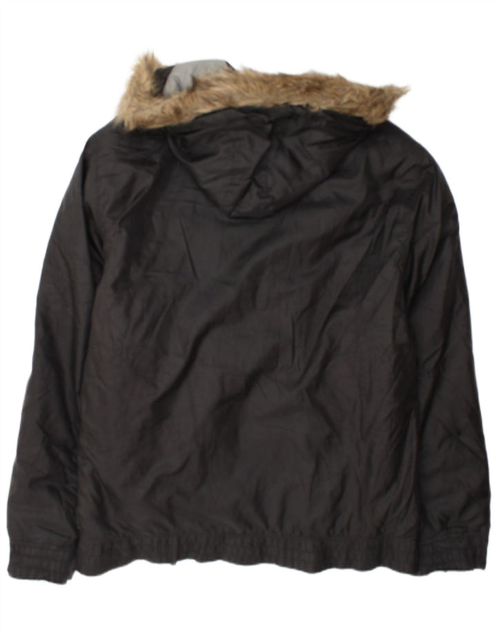 Puma Herren Kapuzen-Utility-Jacke UK 44 2XL Schwarz