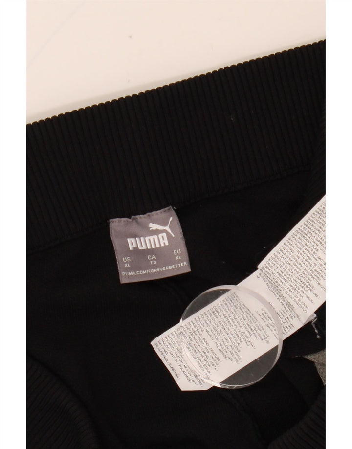 PUMA Herren Trainingshose Jogger XL Schwarz Nylon