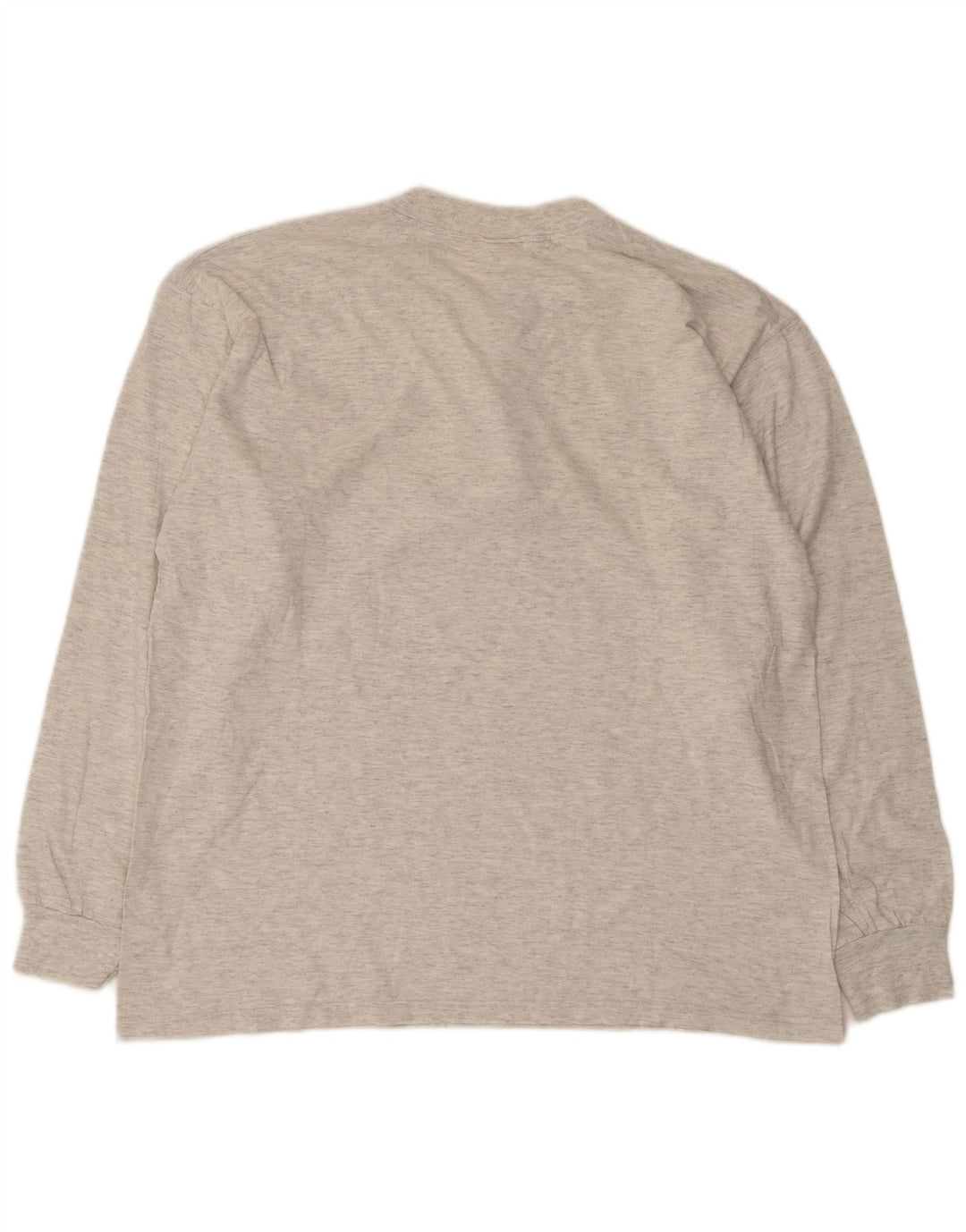 Champion Herren-Oberteil, langärmelig, XL, grau gefleckte Baumwolle