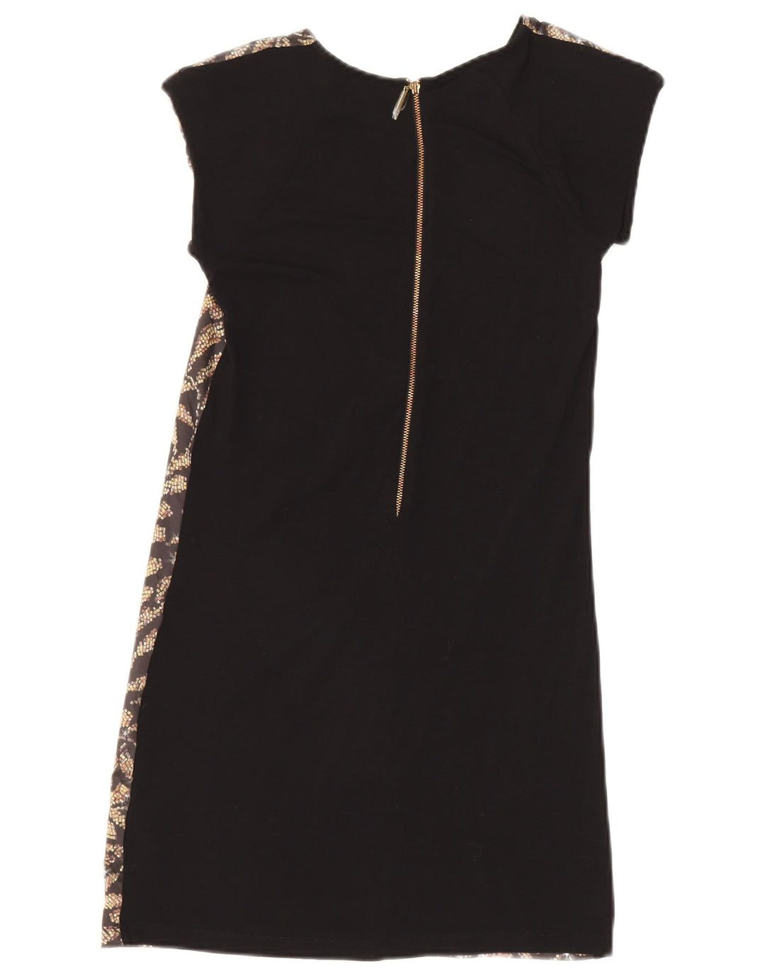 Ted Baker Damen Etuikleid Größe 0 2XS Schwarz geblümtes Polyester