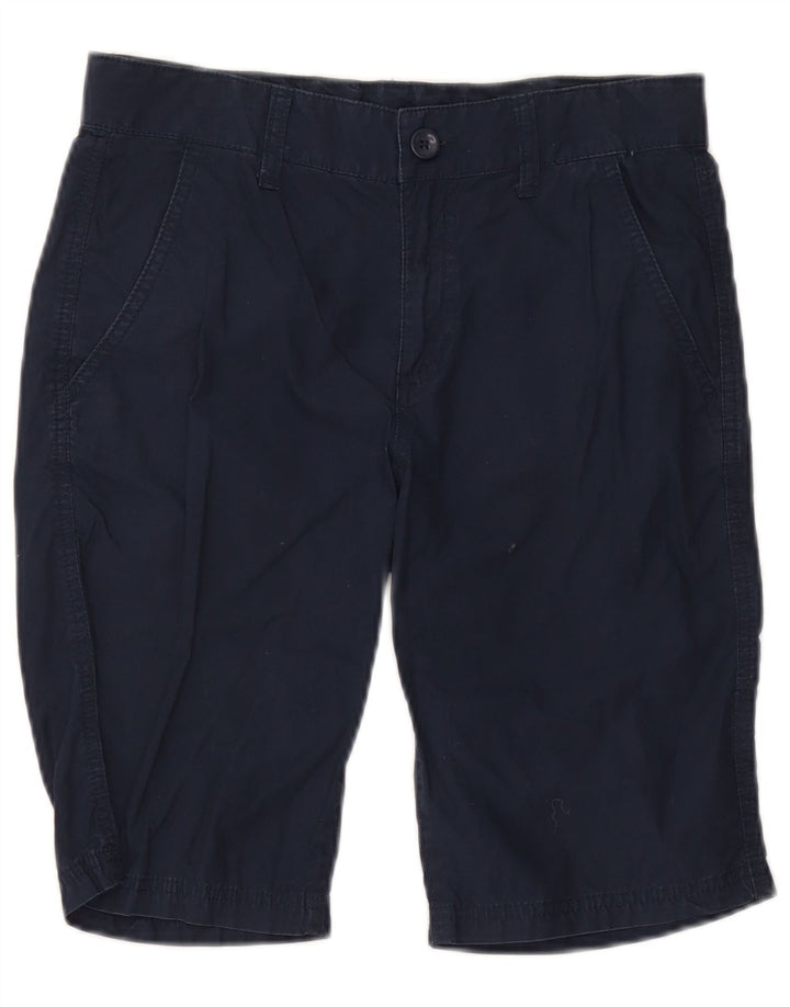 Benetton Herren Chinoshorts W30 Mittelblau