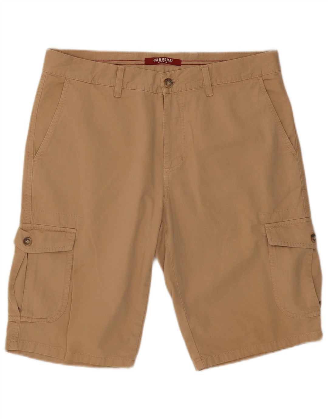 Carrera Herren 618 Cargoshorts W34 Large Beige Baumwolle