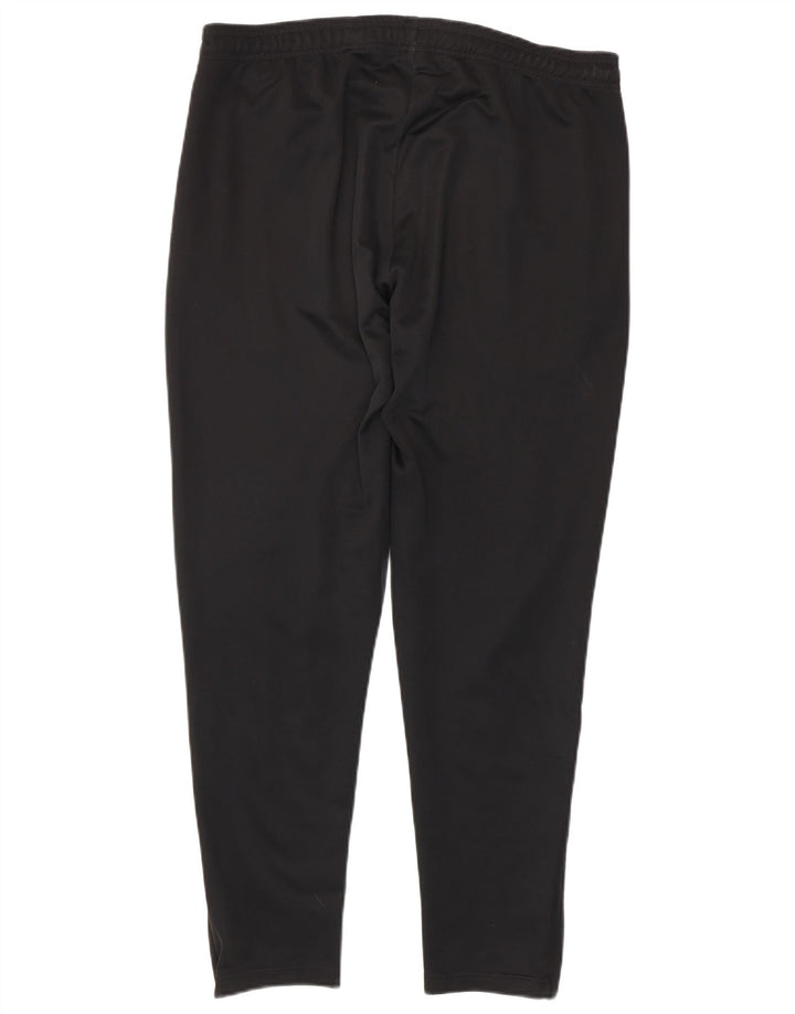 ADIDAS Herren-Trainingshose, groß, aus schwarzem Polyester