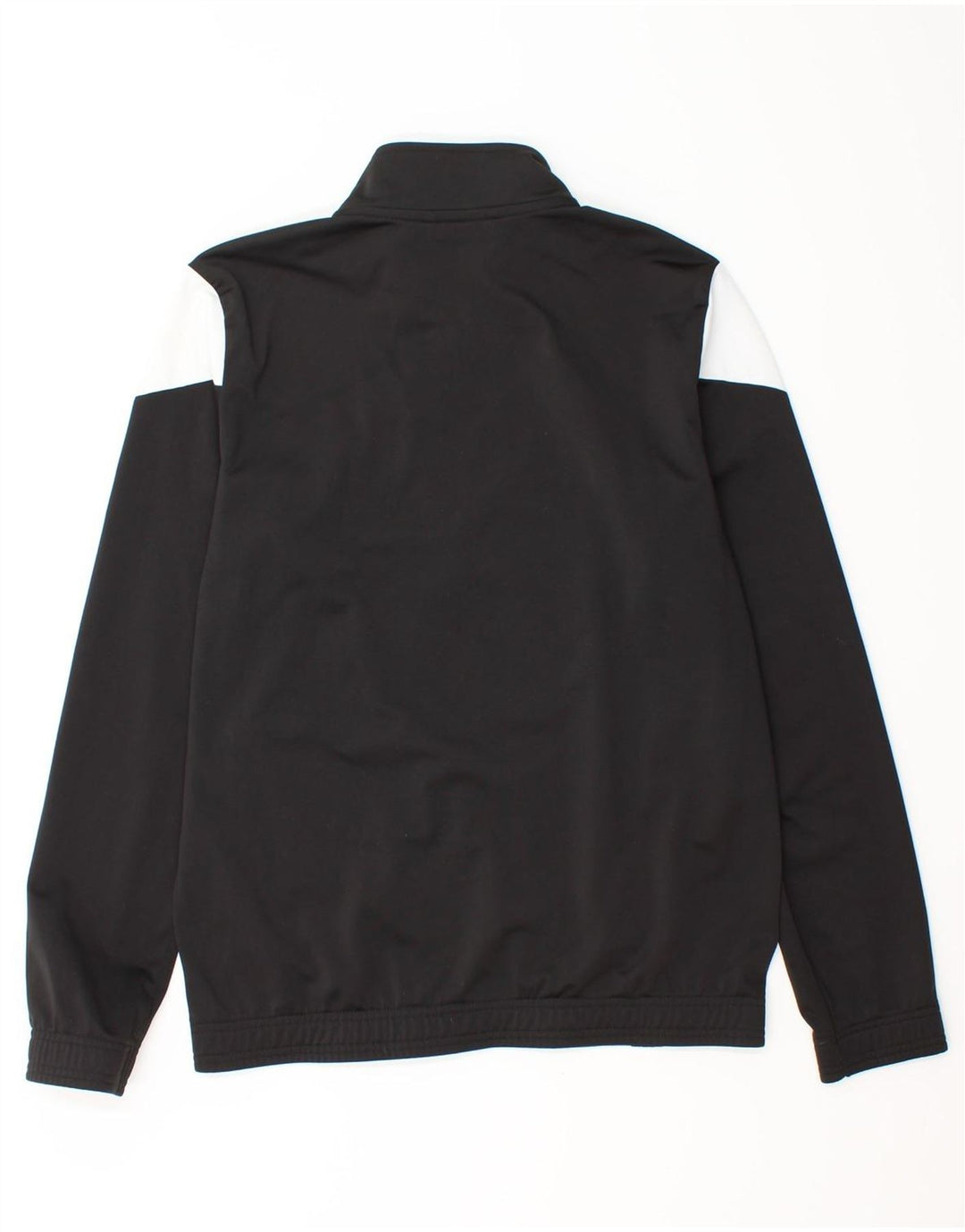 PUMA Herren-Trainingsanzug, Oberteil, Jacke, Größe S, Schwarz, Farbblock-Polyester