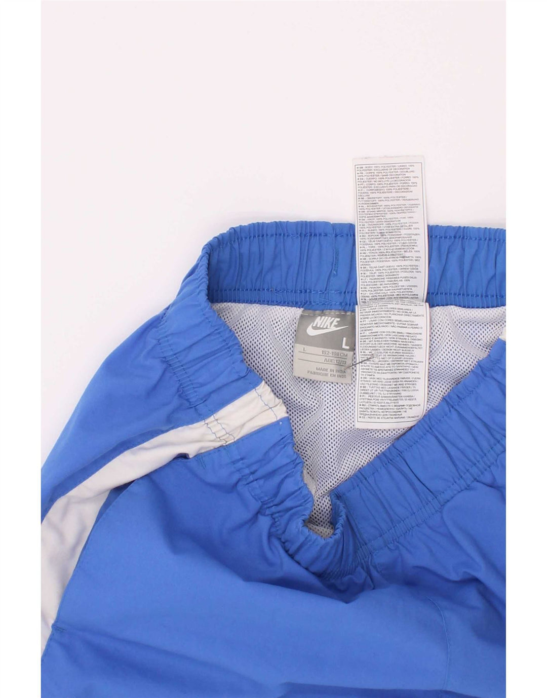 Nike Sportshorts für Jungen, 12–13 Jahre, groß, blau, Farbblock
