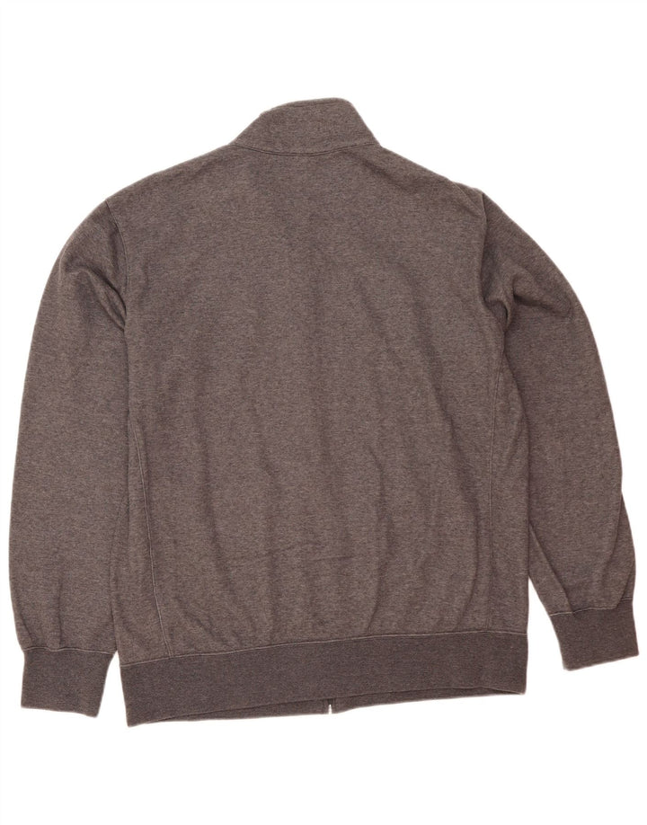 Champion Herren-Trainingsanzug-Oberteil, Jacke, 2XL, grau gefleckte Baumwolle