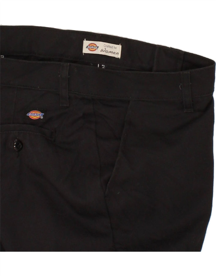 DICKIES Womens Straight Chino Trousers W32 L31 Black Vintage Dickies and Second-Hand Dickies from Messina Hembry 