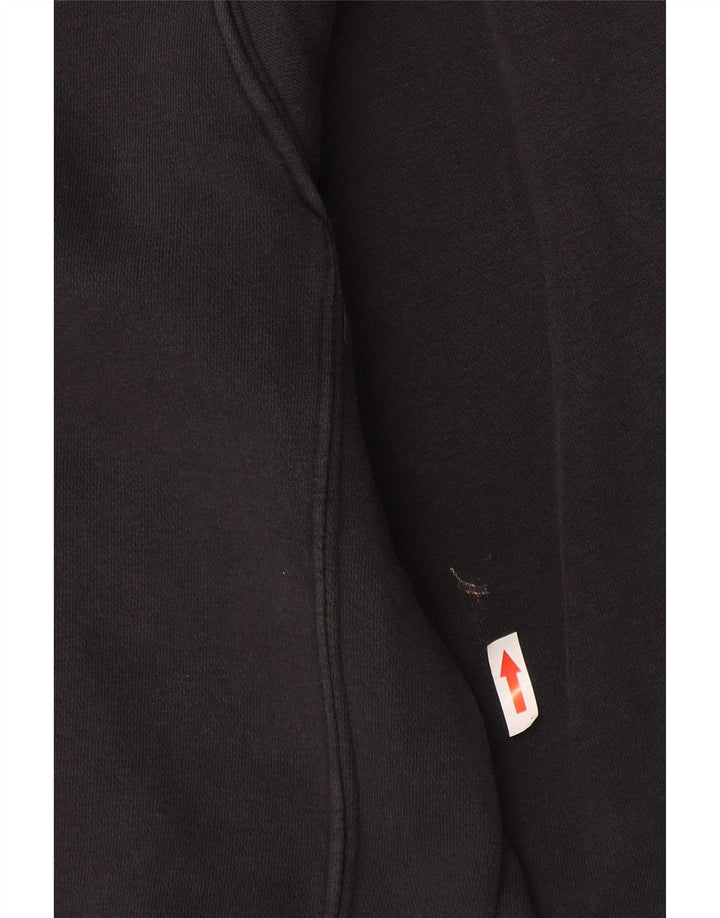 NIKE Herren-Kapuzenpullover mit Grafik, mittelschwarz, Baumwolle