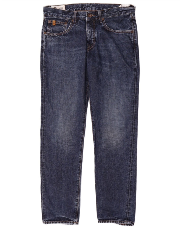 Ben Sherman Herren Slim Jeans W30 L30 Blaue Baumwolle