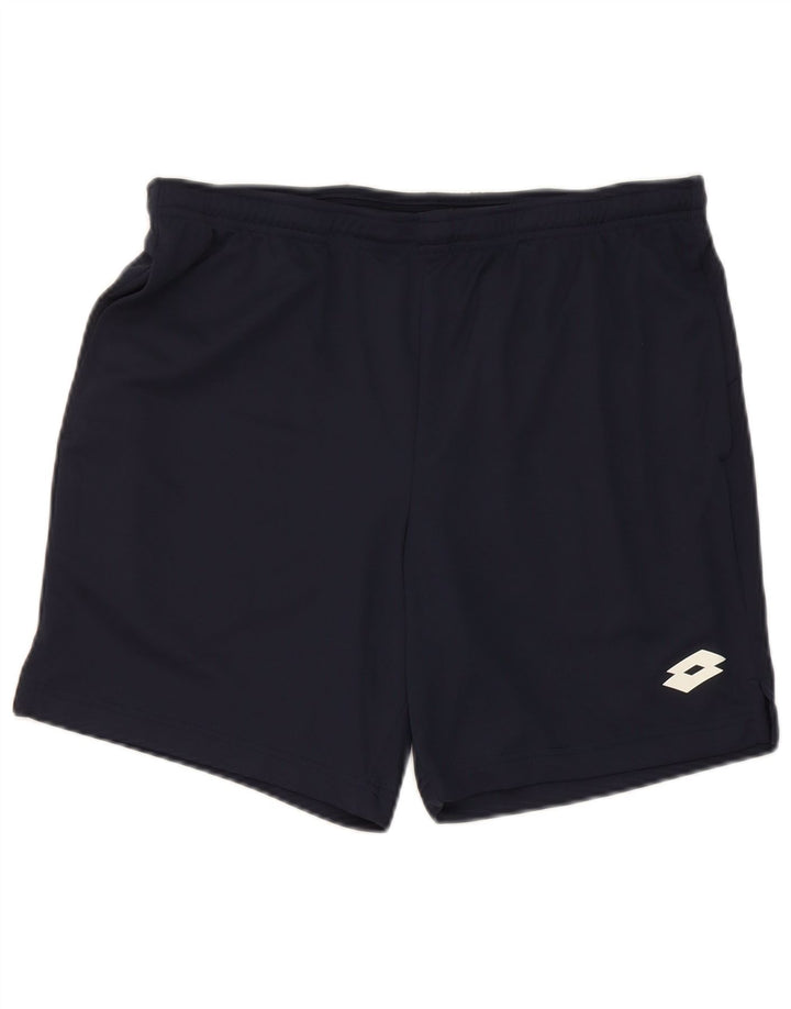 Lotto Herren-Sportshorts, groß, marineblau, Polyester