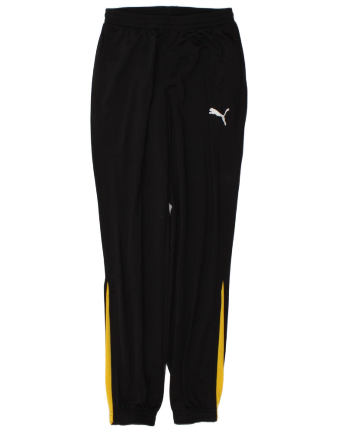 Puma Herren-Trainingshose, Jogginghose, Größe S, Schwarz, Farbblock-Polyester