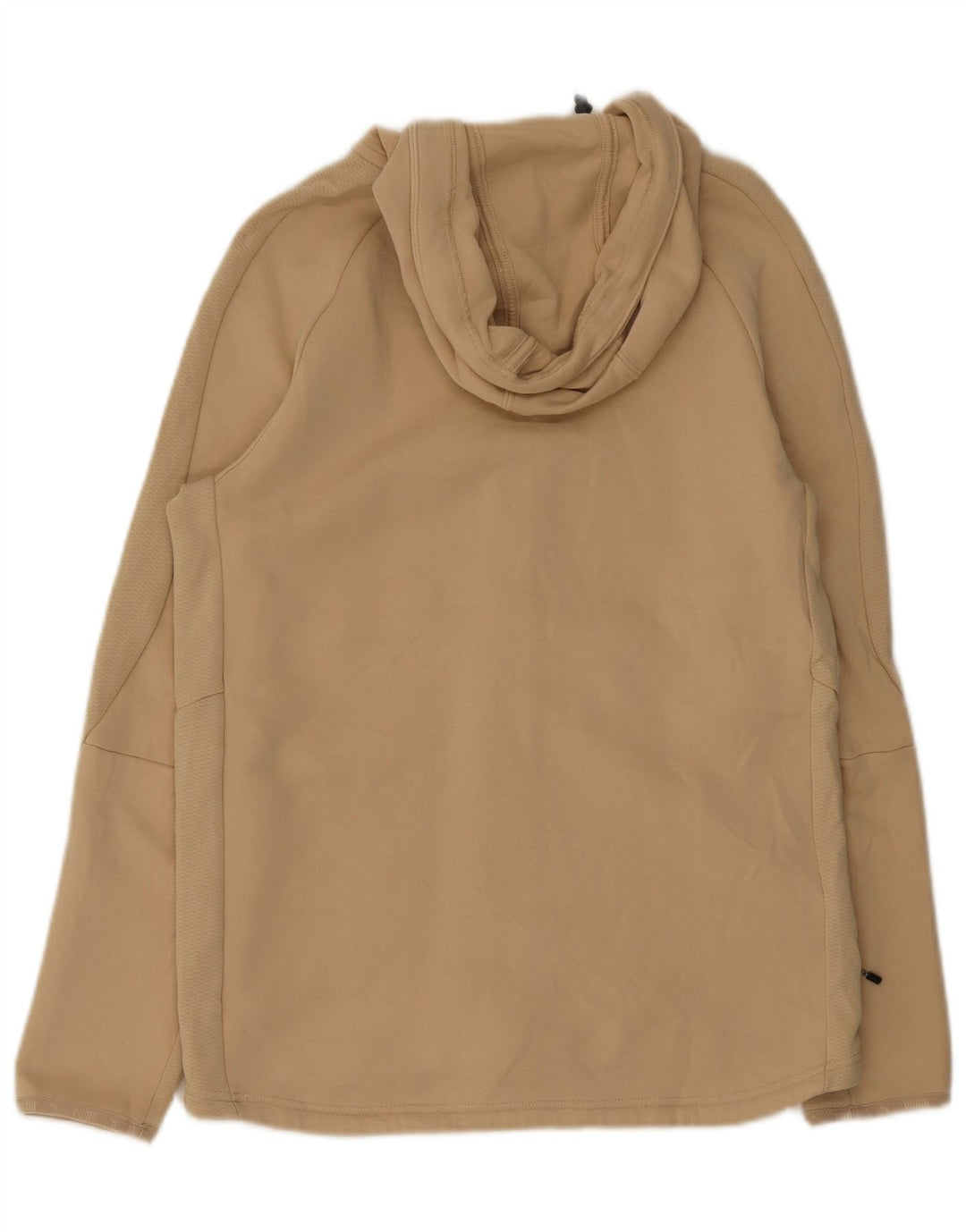 Puma Herren-Kapuzenpullover mit Reißverschluss, mittelbeige Baumwolle