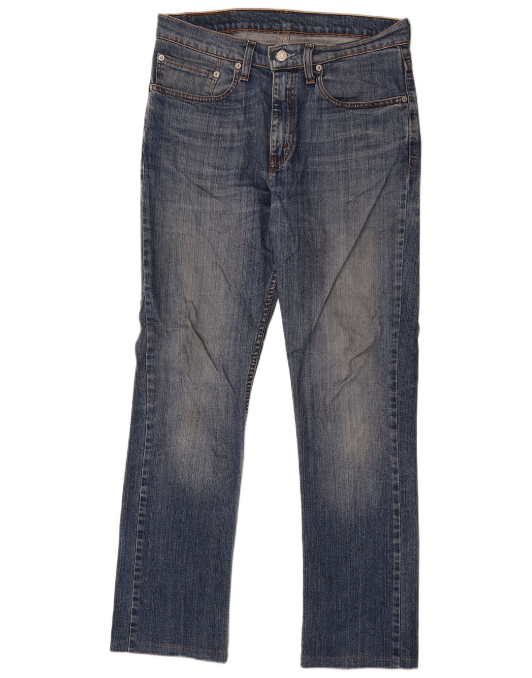 Levi's Herren Slim Jeans W32 L30 Blaue Baumwolle