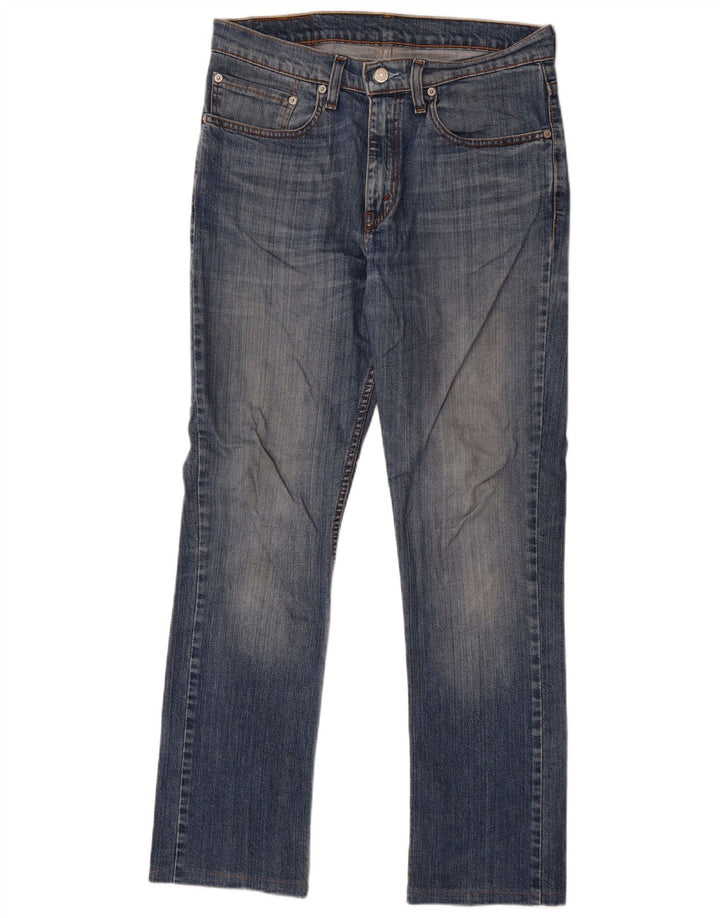 Levi's Herren Slim Jeans W32 L30 Blaue Baumwolle