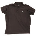 Adidas Herren Climalite Poloshirt 2XL Schwarz