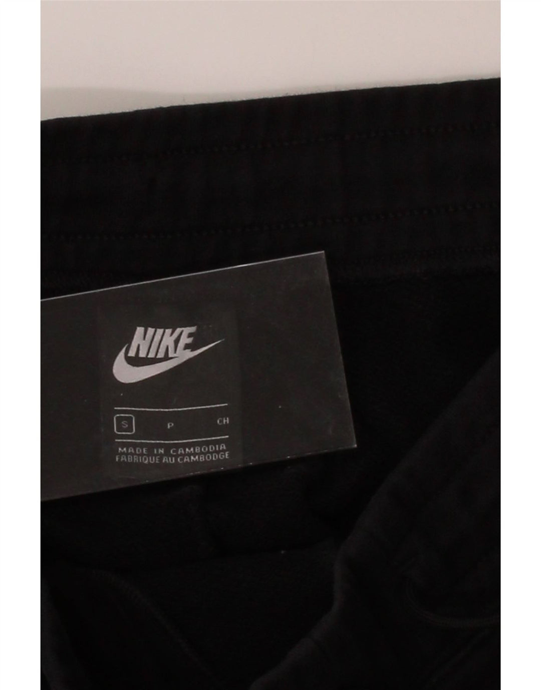 NIKE Womens Tracksuit Trousers UK 10 Small Black Cotton Vintage Nike and Second-Hand Nike from Messina Hembry 