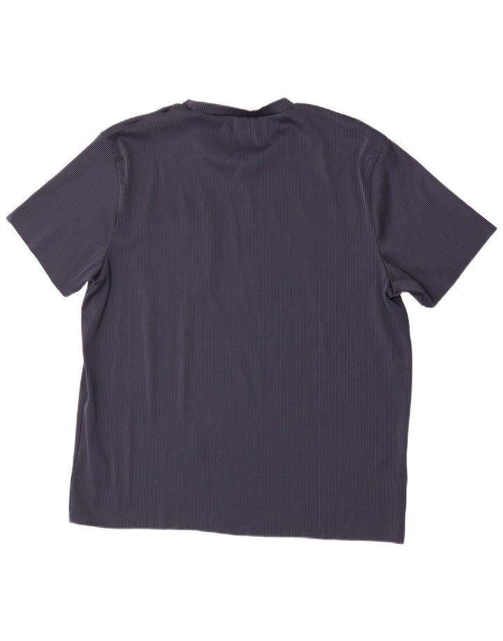 Jack & Jones Herren T-Shirt Top 2XL Marineblau gestreift Polyester