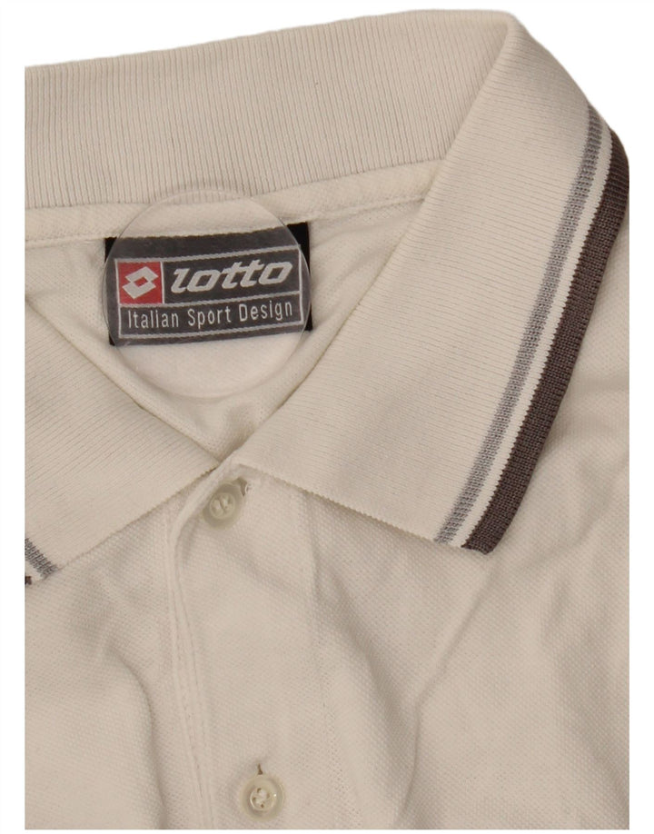 Lotto Herren A.C. Cesena Poloshirt XL Weiß