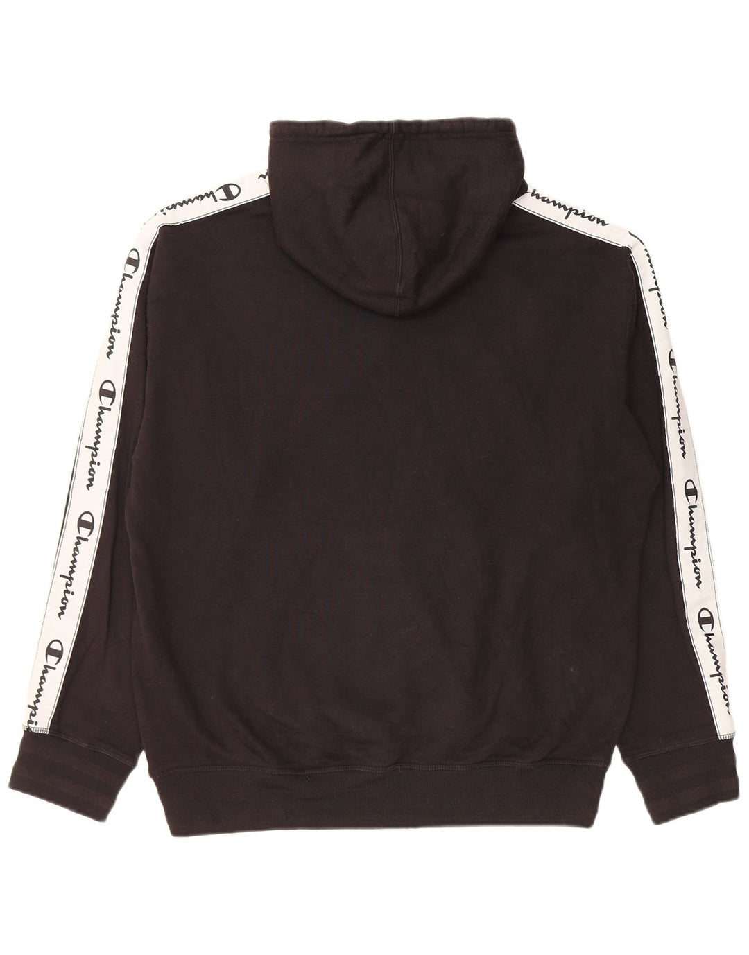 Champion Herren-Kapuzenpullover mit Grafik, mittelschwarz, Baumwolle