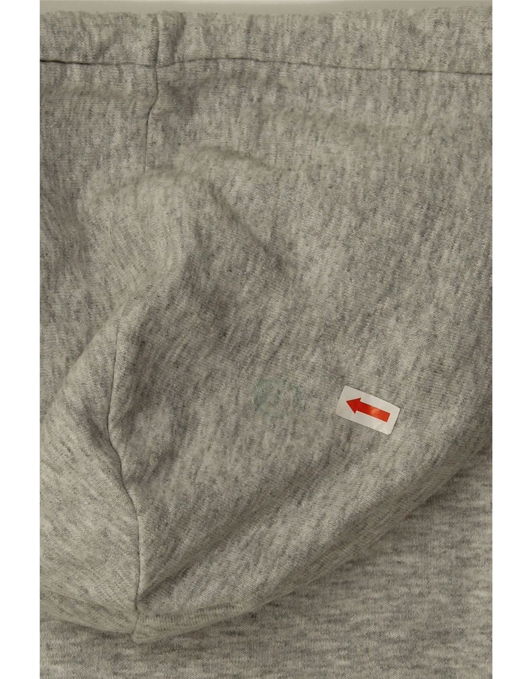 ERREA Womens Zip Hoodie Sweater UK 16 Large Grey Cotton Vintage Errea and Second-Hand Errea from Messina Hembry 
