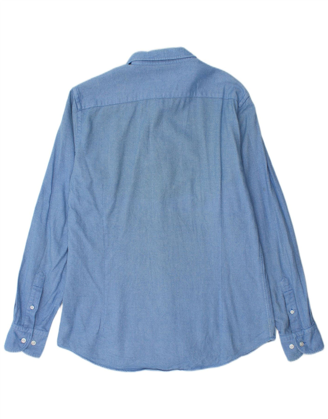 Massimo Dutti Herrenhemd Mittelblau