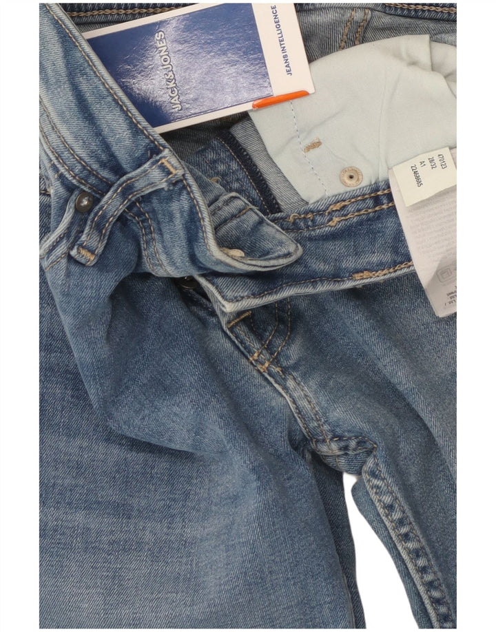Jack & Jones Herren Slim Jeans W28 L32 Blaue Baumwolle