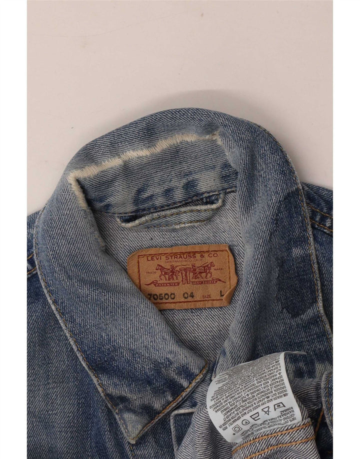 Levi's Jungen 70500 Jeansjacke 11–12 Jahre, große blaue Baumwolle