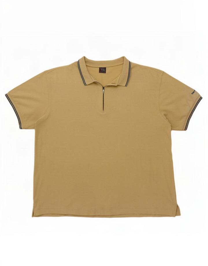 Think Pink Herren Poloshirt 2XL Beige