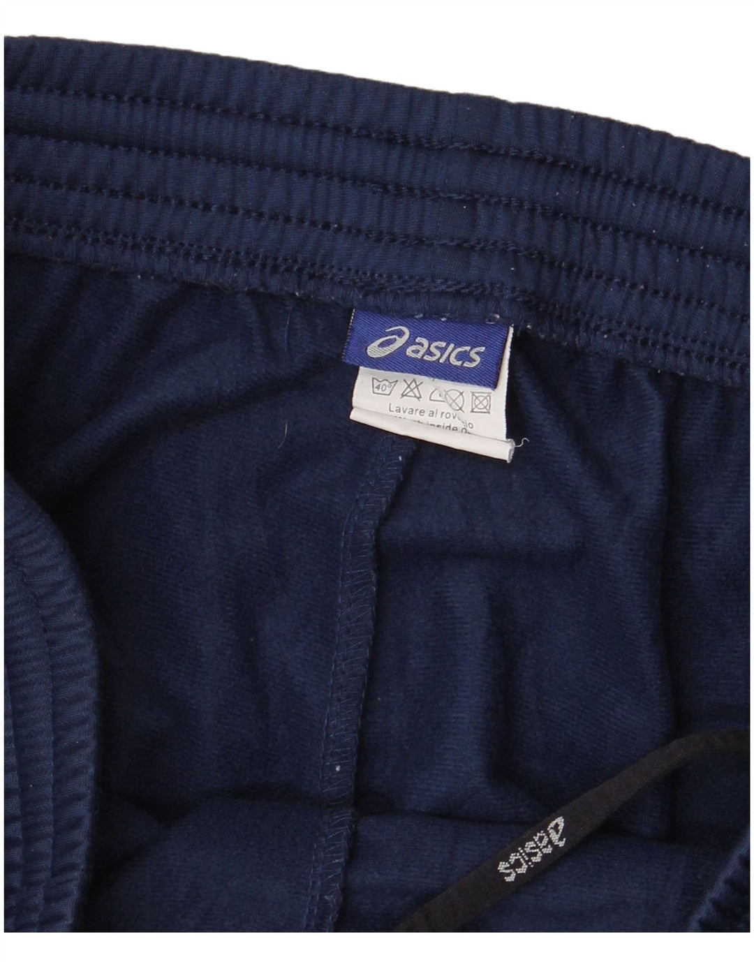 Asics Damen-Trainingshose, groß, marineblaues Polyester
