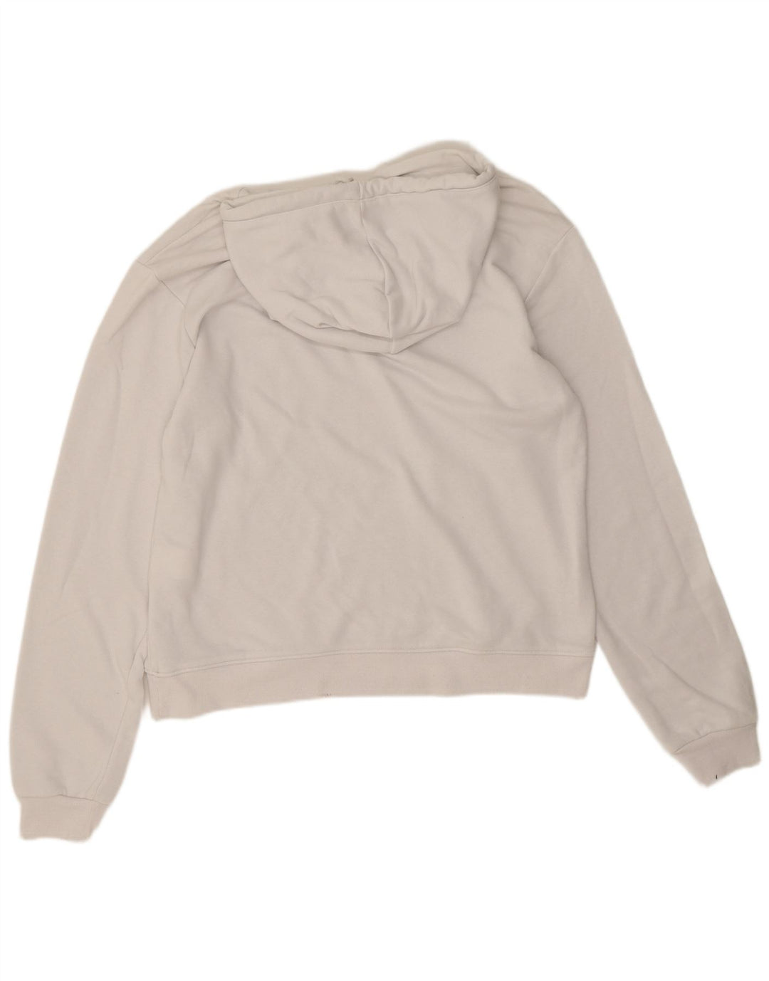 Gaudi Herren-Kapuzenpullover mit Grafik, groß, aus weißer Baumwolle