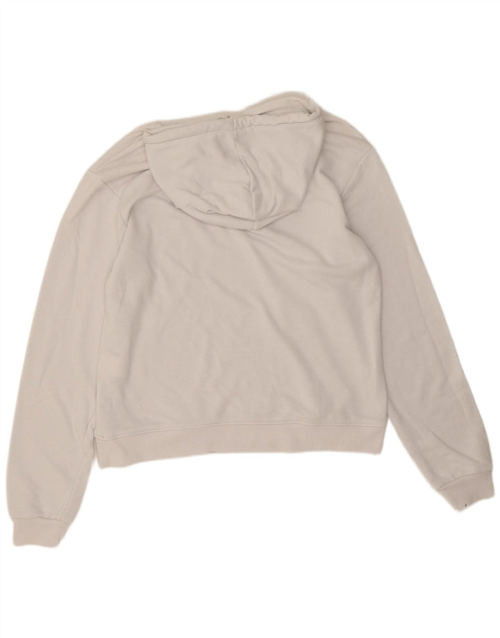 Gaudi Herren-Kapuzenpullover mit Grafik, groß, aus weißer Baumwolle